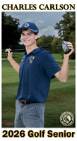 RC Fall 2025 Senior Banner Golf Charles Carlson