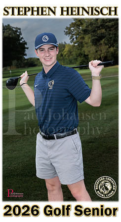 RC Fall 2025 Senior Banner Golf Stephen Heinisch