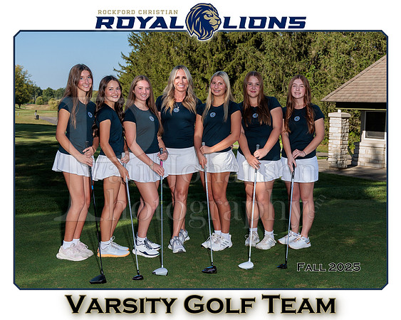 RC 2025 Girls Golf Team Fall 2025