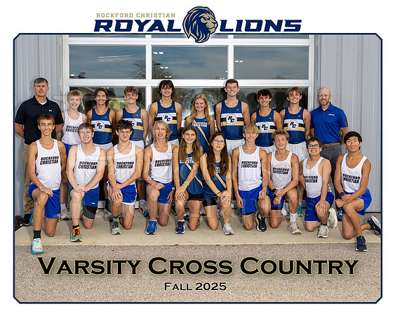 RC 2025 Cross Country Team Fall 2025