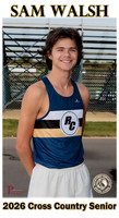 RC Fall 2025 Senior Banner XC Sam Walsh