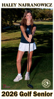 RC Fall 2025 Senior Banner Golf Haley Nafranowicz