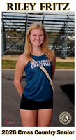 RC Fall 2025 Senior Banner XC Riley Fritz