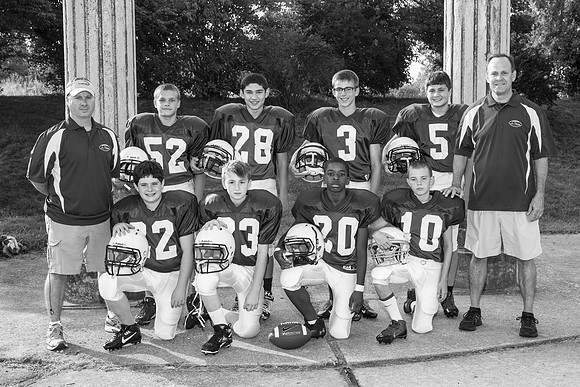 Jr. Titans 8th Grade 2013 Football Team-0126-2