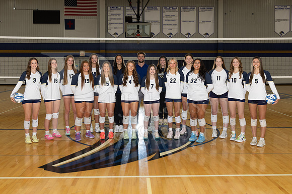 Rockford Christian Varsity Girls Volleyball Fall 2025-0212