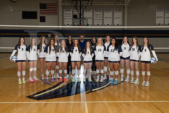 Rockford Christian Varsity Girls Volleyball Fall 2025-0217