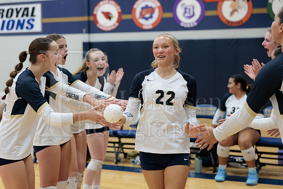 Rockford Christian Girls Varsity Volleyball vs Bryon 10-9-2025-0383
