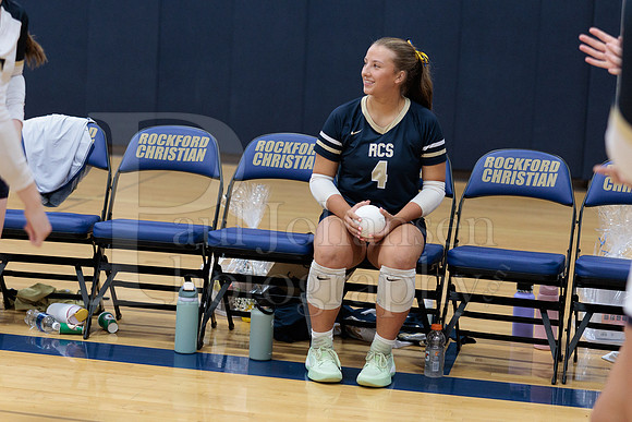 Rockford Christian Girls Varsity Volleyball vs Bryon 10-9-2025-0403