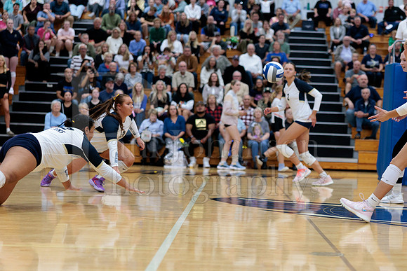Rockford Christian Girls Varsity Volleyball vs Bryon 10-9-2025-0529