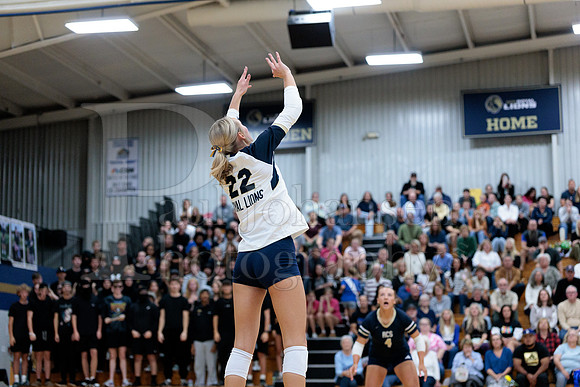 Rockford Christian Girls Varsity Volleyball vs Bryon 10-9-2025-0751