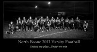 North Boone Varsity Football 2013 Poster 2