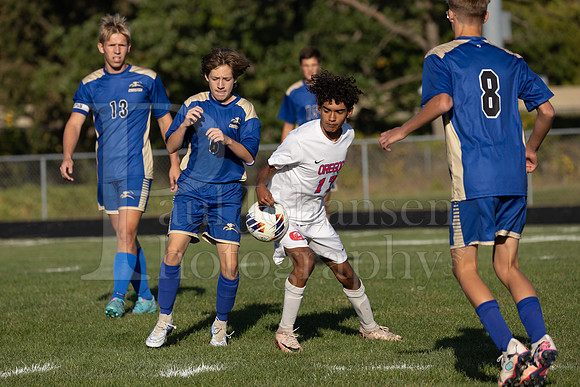 Rockford Christian Boys Varsity Soccer vs Oregon 10-2-2024-0151