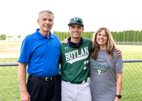 Boylan Boys Varsity Baseball Senior Night 5-24-2021