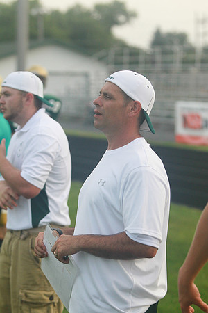 Boylan Boys Football Green  White Games 8-22-2014-3701