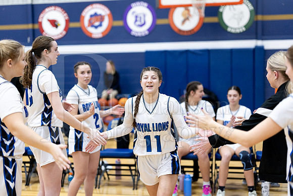 Rockford Christian Girls Varsity Basketball vs Lutheran 1-13-2025-0050