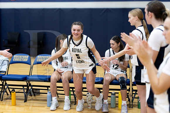 Rockford Christian Girls Varsity Basketball vs Newman 12-2-2025-0021