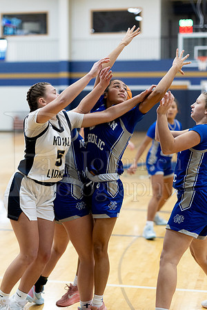 Rockford Christian Girls Varsity Basketball vs Newman 12-2-2025-0105