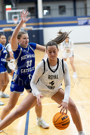 Rockford Christian Girls Varsity Basketball vs Newman 12-2-2025-0109