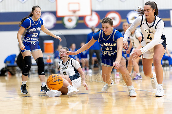 Rockford Christian Girls Varsity Basketball vs Newman 12-2-2025-0244