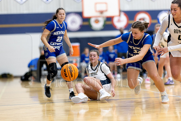 Rockford Christian Girls Varsity Basketball vs Newman 12-2-2025-0245