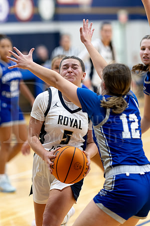 Rockford Christian Girls Varsity Basketball vs Newman 12-2-2025-0327