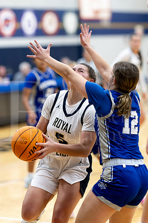 Rockford Christian Girls Varsity Basketball vs Newman 12-2-2025-0328