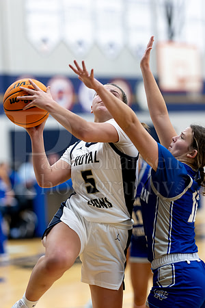 Rockford Christian Girls Varsity Basketball vs Newman 12-2-2025-0330