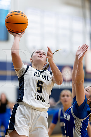 Rockford Christian Girls Varsity Basketball vs Newman 12-2-2025-0332