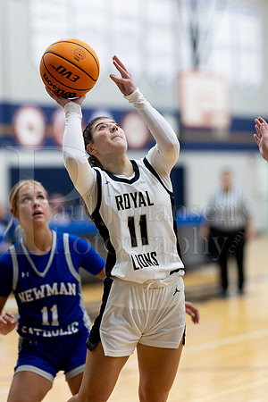 Rockford Christian Girls Varsity Basketball vs Newman 12-2-2025-0345