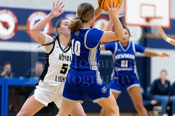 Rockford Christian Girls Varsity Basketball vs Newman 12-2-2025-0482
