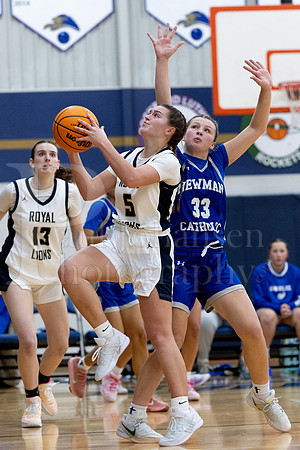 Rockford Christian Girls Varsity Basketball vs Newman 12-2-2025-0516