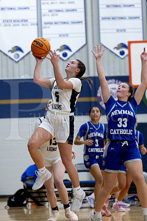 Rockford Christian Girls Varsity Basketball vs Newman 12-2-2025-0518