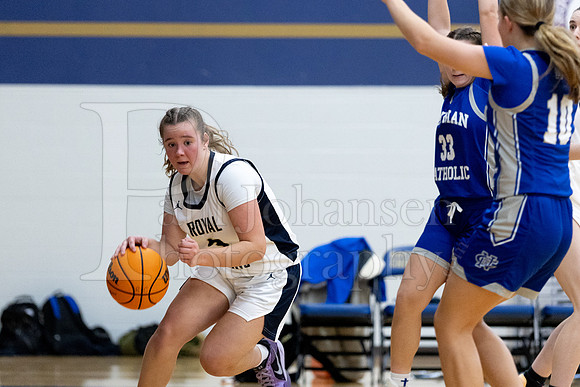 Rockford Christian Girls Varsity Basketball vs Newman 12-2-2025-0530