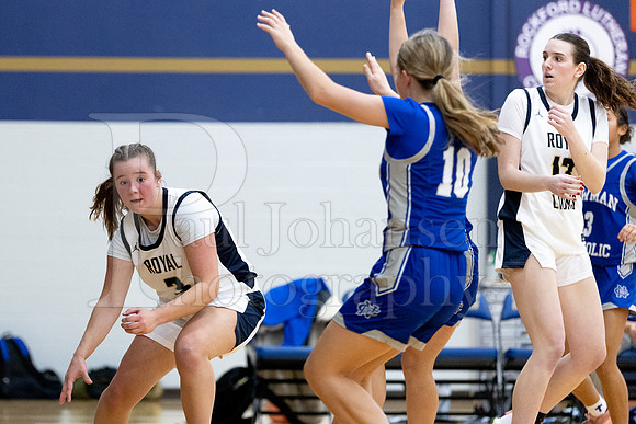 Rockford Christian Girls Varsity Basketball vs Newman 12-2-2025-0531
