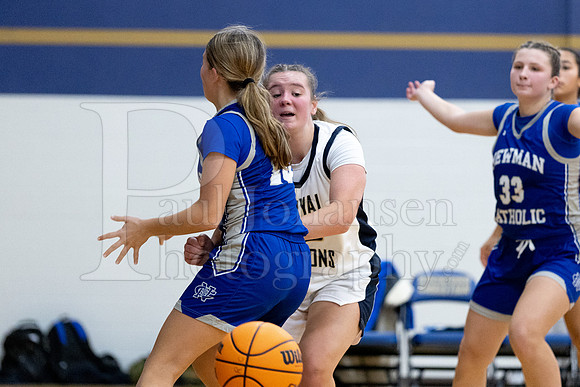 Rockford Christian Girls Varsity Basketball vs Newman 12-2-2025-0536