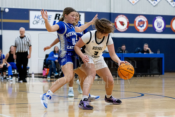 Rockford Christian Girls Varsity Basketball vs Newman 12-2-2025-0542