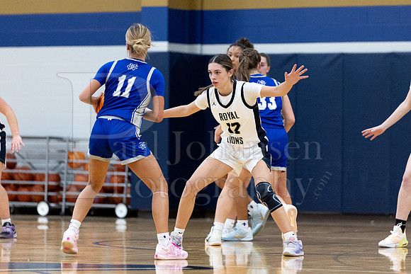 Rockford Christian Girls Varsity Basketball vs Newman 12-2-2025-0538