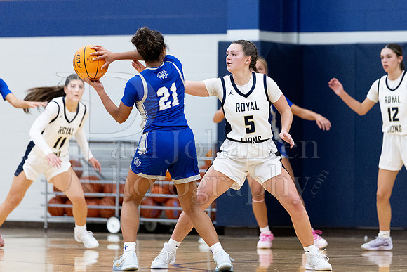Rockford Christian Girls Varsity Basketball vs Newman 12-2-2025-0544