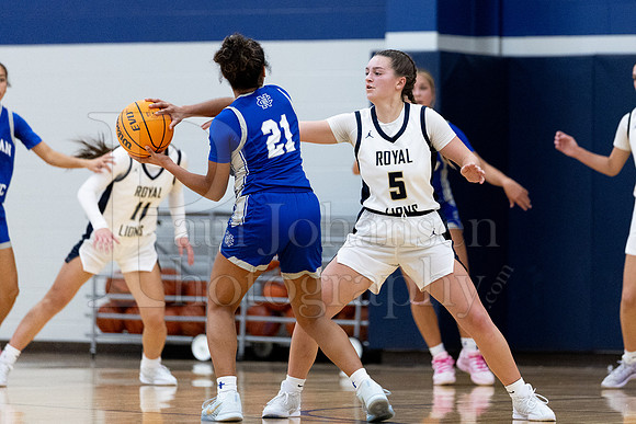 Rockford Christian Girls Varsity Basketball vs Newman 12-2-2025-0545