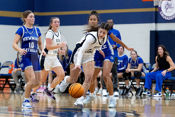 Rockford Christian Girls Varsity Basketball vs Newman 12-2-2025-0746