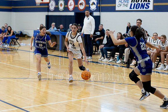 Rockford Christian Girls Varsity Basketball vs Newman 12-2-2025-0821