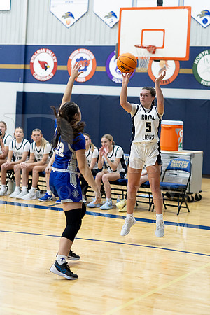 Rockford Christian Girls Varsity Basketball vs Newman 12-2-2025-0825