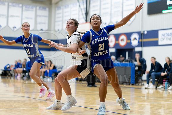 Rockford Christian Girls Varsity Basketball vs Newman 12-2-2025-0911
