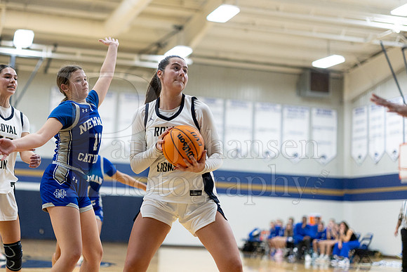 Rockford Christian Girls Varsity Basketball vs Newman 12-2-2025-0917