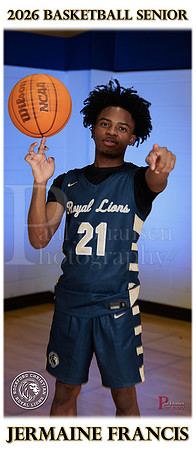 RC Winter Senior Banner Basketball 2025 Jermaine Francis