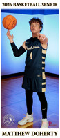RC Winter Senior Banner Basketball 2025 Matthew Doherty