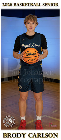 RC Winter Senior Banner Basketball 2025 Brody Carlson