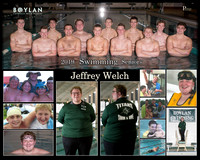 Boylan Boys Swimming Seniors Jeffrey Welch