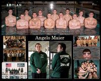 Boylan Boys Swimming Seniors Angelo Maier