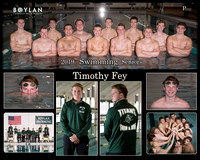 Boylan Boys Swimming Seniors Timothy Fey